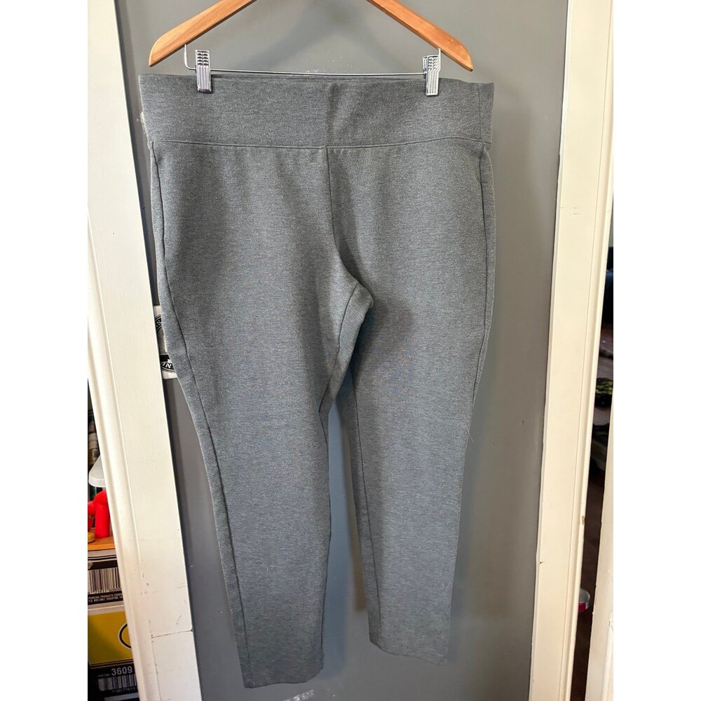 Torrid size 2 gray tapered skinny dress pants